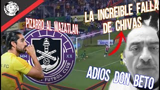 Vuela Alto Don Beto 🕊️ Pizarro a Mazatlán 😱 André Marín se nos fue INCREÍBLE Falla Otaku J7 Cruda [upl. by Enitsirt]