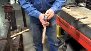 Farrier Hammer Handle Replacement [upl. by Anecuza]