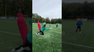 CRAZY CUTBACK REACTIONS 😳 goalkeeper goalkeepertraining [upl. by Shelby617]