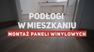 Montaż paneli winylowych click oraz listew  Remont mieszkania [upl. by Idalina158]