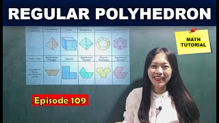 REGULAR POLYHEDRON  MATH TUTORIAL [upl. by Ahsea]