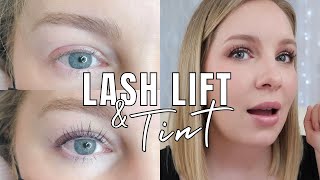 I HAD A LASH LIFT  Before amp After [upl. by Awe76]