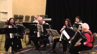 quotBelle of the Ballquot  Potomac Accordion Ensemble [upl. by Llenyar]