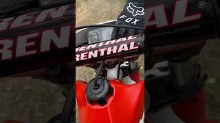 Vid of the new husqvarna 250 coming soon music honda husqvarna shorts fyp dualsport dirtbike [upl. by Hadeis]