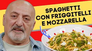 Spaghetti con friggitelli e mozzarella [upl. by Semajwerdna]