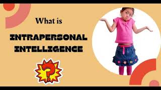 What is Intrapersonal Intelligence [upl. by Notterb]