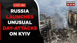 RussiaUkraine War Live  Fresh Missile Attacks on Kyiv  Unusual Attack in The Day  Latest World [upl. by Esilenna]