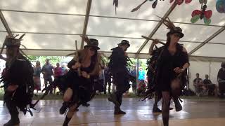 Beltane Border Morris  Shapeshifter  Priddy Folk Festival  9 Jul 23 [upl. by Menashem876]