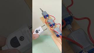 SUPER POWERFUL SCREWDRIVER MACHINE CIRCUIT WITH DC MOTOR AS ROTOR DRIVE [upl. by Sneve803]