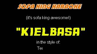 Tenacious D  Kielbasa VR  Sofa King Karaoke instrumental with lyrics [upl. by Annatsirhc428]