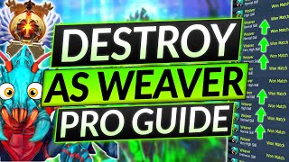 Why WEAVER is ABSOLUTELY BROKEN in This Meta  The ONLY WAY to Play Support  Dota 2 Guide [upl. by Aay]