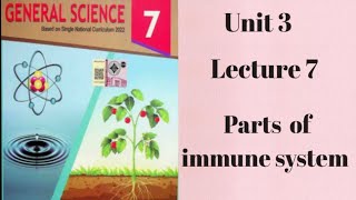 Parts of immune system class 7 unit 3 lecture 7 [upl. by Enahsed48]