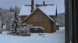 Rørosbanen med Di3 Røros nov 1993 [upl. by Ronyam]