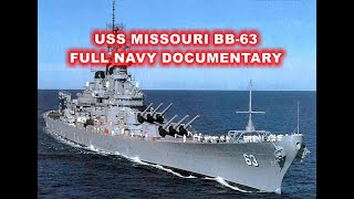 Battleship USS Missouri BB63 Original Navy Documentary  Digitally Remastered HD [upl. by Lustick696]