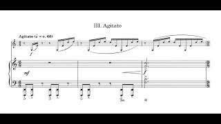 Amanda Harberg  Sonata for Clarinet and Piano [upl. by Nylikcaj134]