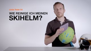 Wie reinige ich meinen Skihelm  uvex howto [upl. by Iahs118]