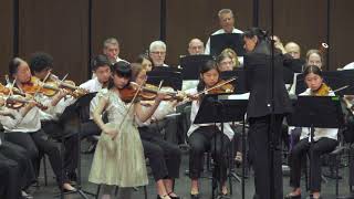 Mendelssohn  Violin Concerto in E minor Op 64 Played by Chloe Chua Age 12 [upl. by Annis]