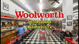 WOOLWORTH HISTORIC DINER  BAKERSFIELD CA  RETAIL GEM [upl. by Mikkanen]