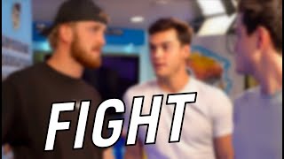 Grayson Dolan CONFRONTS Logan Paul YIKES [upl. by Ainedrag459]