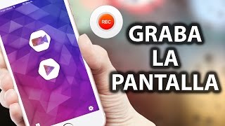 Como Grabar la pantalla de tu iPhone GRATIS  iOS 10  ZIDACO [upl. by Nylhtak]