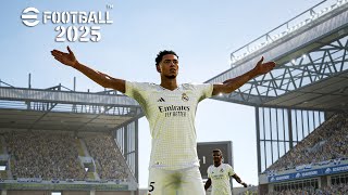 eFootball 2025  Real Madrid v Villarreal  v401  PC 2k [upl. by Odo]