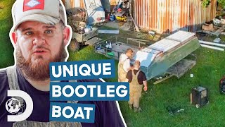 Arkansas Cousins Build A Bootlegging Boat  Moonshiners [upl. by Theron853]