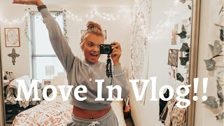 VLOG♡︎ Moving Back To My College Apartment IUPUI Riverwalk Apartments [upl. by Atiuqan]