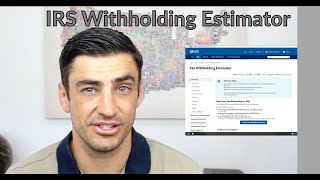 IRS Withholding Estimator Tutorial [upl. by Akinuahs]