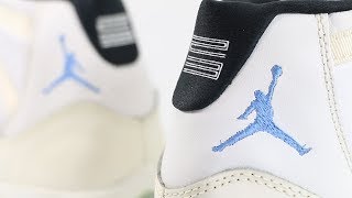 The Cleanest OG Air Jordan 11 XI Columbia Youll Ever See [upl. by Garber984]