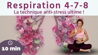 Comment réduire le stress avec la respiration 478  Découvrez une technique simple et efficace [upl. by Acima]