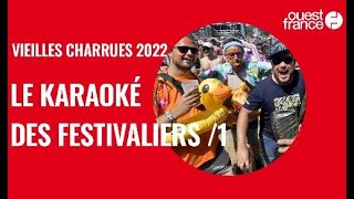 Vieilles Charrues 2022  le karaoké des festivaliers du jeudi 14 juillet [upl. by Danyluk]