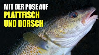 Angeln mit der Pose auf Plattfisch und Dorsch [upl. by Borlase]