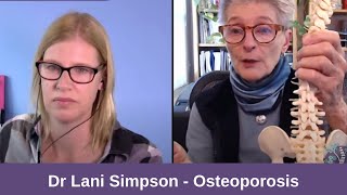 Scoliosis amp Osteoporosis  Interview with Dr Lani Simpson [upl. by Elleraj]