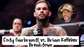 Cody Garbrandt vs Brian Kelleher Breakdown and Prediction  UFC296 [upl. by Sirc]