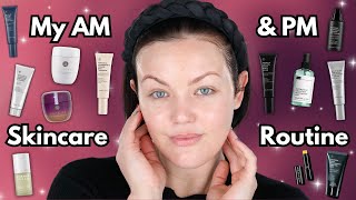 My AMPM Skincare Routine  These Products Are Amazing [upl. by Gnik572]