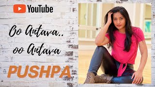 Oo AntavaOo Oo Antava dance cover  Pushpa Allu Arjun Rashmika DSP Sukumar Samantha shorts [upl. by Kemble]