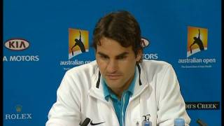 Roger Federer I am extremely talented [upl. by Tarabar488]