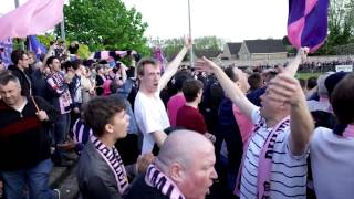 Dulwich Hamlet fans in action [upl. by Ailecara966]