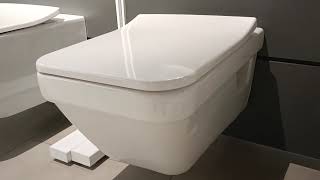 How to remove Villeroy Boch Architectura toilet seat [upl. by Ralyat]