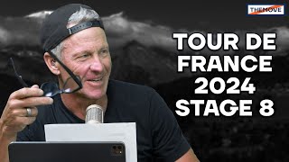 First repeat win of this tour  Tour de France 2024 Stage 8  THEMOVE [upl. by Deering]