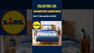 Volantino Lidl dal 11 Novembre 2024 ✅ Offerte casa cucina e SilverCrest 🔥 lidl short anteprima [upl. by Colene]