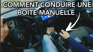 Comment conduire une voiture manuelle  tuto débutant [upl. by Eelrak]