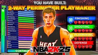 This 2 Way Perimeter Playmaker With 99 PASS ACCURACY And 96 PERIMETER DEFENSE Is A STAR On NBA 2k25 [upl. by Dalston17]