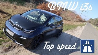 BMW i3s on German Autobahn  Wolf im Schafspelz [upl. by Nnaycnan]