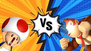 Mario Kart Tour Fun Experience Toad vs Donkey Kong [upl. by Shanley445]