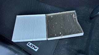 LDV Maxus T60  Cabin Filter Replacement [upl. by Arek438]