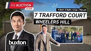 Live Auction  7 Trafford Court Wheelers Hill [upl. by Yllor]