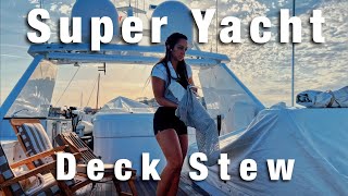 Day in the life of a Super Yacht DeckStew [upl. by Ejrog982]