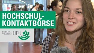 Hochschulkontaktbörse HFU  Hochschule Furtwangen [upl. by Belicia523]