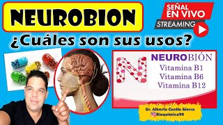 NEUROBION Cúales son sus usos Vitamina B1 B6 y B12 [upl. by Ensoll]